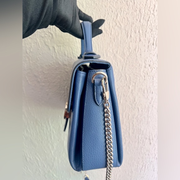 Gucci Calfskin Interlocking G Top Handle Bag - Picture 5 of 11